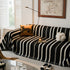 Bohemian Striped Sofa Cover, Decor Woven Throw for Couch, Loveseat, or Sectional