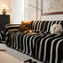 Bohemian Striped Sofa Cover, Decor Woven Throw for Couch, Loveseat, or Sectional