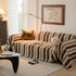 Bohemian Striped Sofa Cover, Decor Woven Throw for Couch, Loveseat, or Sectional