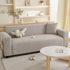 Embossed Lines Couch Covers Stretchable Non-Slip & Washable Sofa Slipcovers