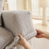 Embossed Lines Couch Covers Stretchable Non-Slip & Washable Sofa Slipcovers