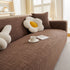 Embossed Lines Couch Covers Stretchable Non-Slip & Washable Sofa Slipcovers