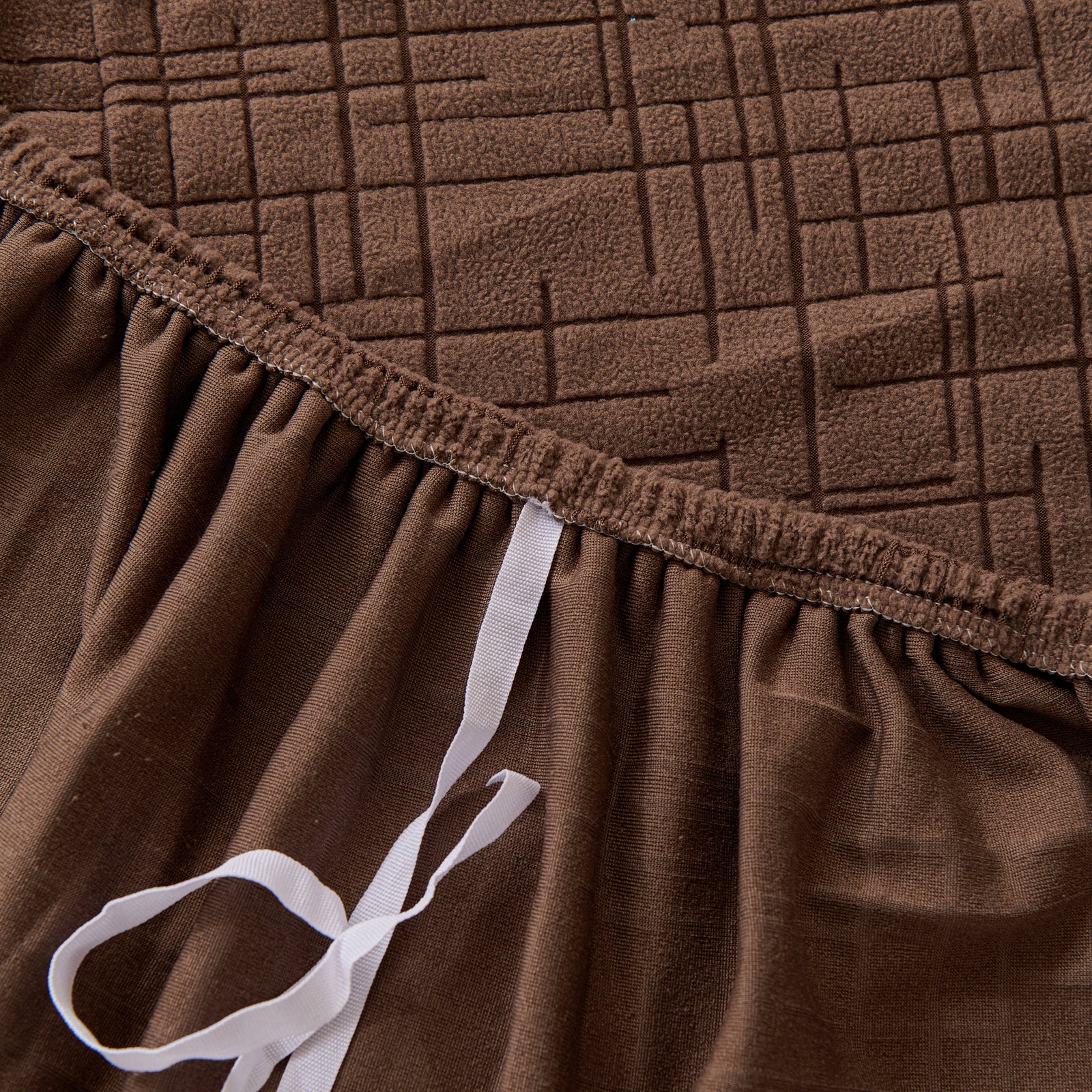 Embossed Lines Couch Covers Stretchable Non-Slip & Washable Sofa Slipcovers