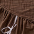 Embossed Lines Couch Covers Stretchable Non-Slip & Washable Sofa Slipcovers