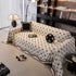 Chenille Jacquard Sofa Throw Cover Blanket, Luxury Thick Woven Couch Cover for Sofa
