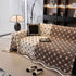 Chenille Jacquard Sofa Throw Cover Blanket, Luxury Thick Woven Couch Cover for Sofa