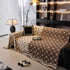Chenille Jacquard Sofa Throw Cover Blanket, Luxury Thick Woven Couch Cover for Sofa