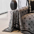 Chenille Jacquard Sofa Throw Cover Blanket, Luxury Thick Woven Couch Cover for Sofa