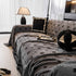 Chenille Jacquard Sofa Throw Cover Blanket, Luxury Thick Woven Couch Cover for Sofa