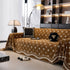 Chenille Jacquard Sofa Throw Cover Blanket, Luxury Thick Woven Couch Cover for Sofa