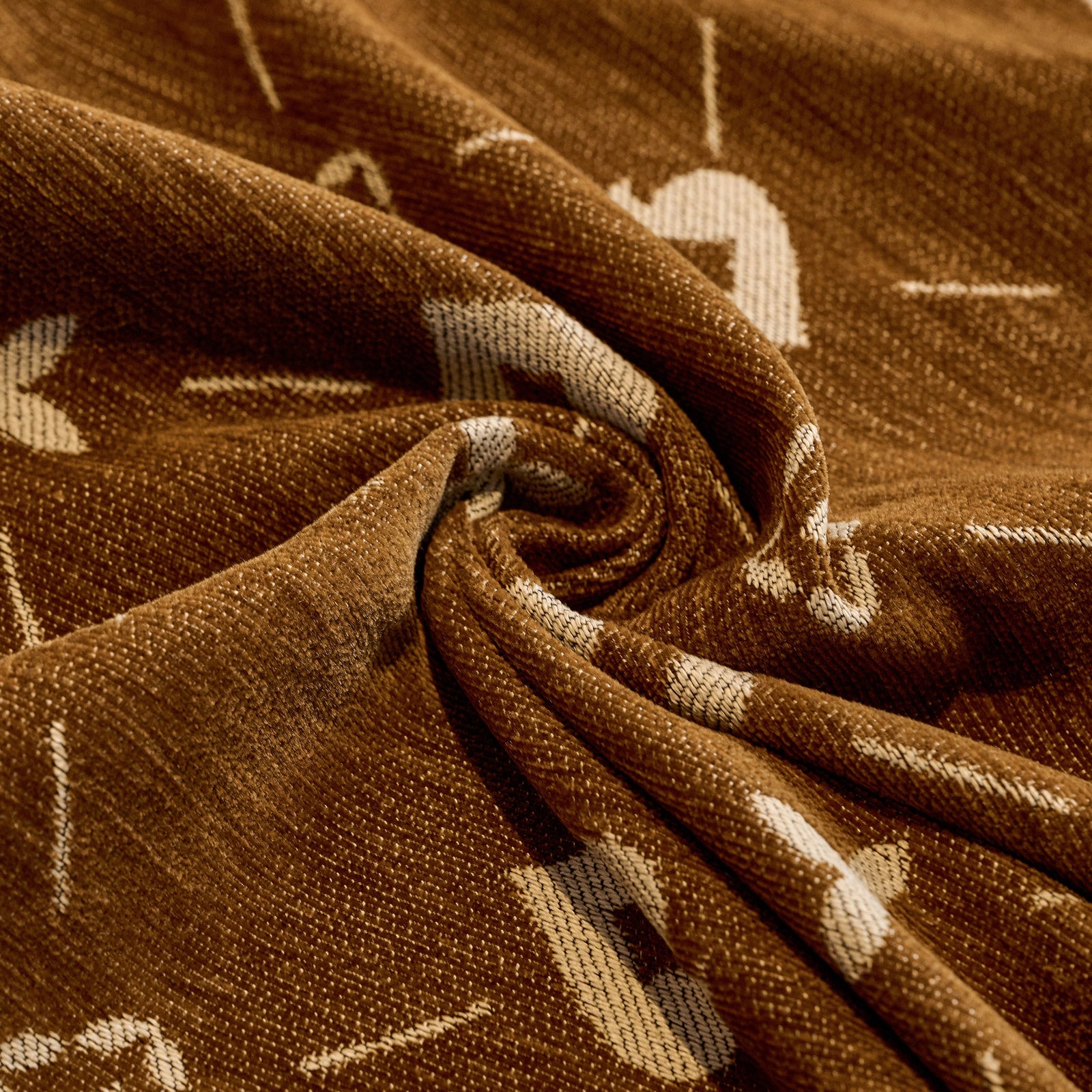 Chenille Jacquard Sofa Throw Cover Blanket, Luxury Thick Woven Couch Cover for Sofa