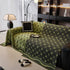Chenille Jacquard Sofa Throw Cover Blanket, Luxury Thick Woven Couch Cover for Sofa