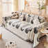 Decorative Throw Blankets for Couch Reversible Chenille Furniture Throw Covers for Sectional Sofa
