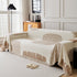 Soft Cozy Chenille Sofa Throw Blanket and Sectional Seat Covers, Scratch Resistant Sofa Couch Covers