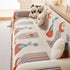 Decorative Throw Blankets for Couch Reversible Chenille Furniture Throw Covers for Sectional Sofa