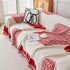 Soft Cozy Chenille Sofa Throw Blanket and Sectional Seat Covers, Scratch Resistant Sofa Couch Covers