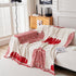 Soft Cozy Chenille Sofa Throw Blanket and Sectional Seat Covers, Scratch Resistant Sofa Couch Covers