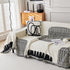 Soft Cozy Chenille Sofa Throw Blanket and Sectional Seat Covers, Scratch Resistant Sofa Couch Covers