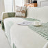 Soft Cozy Chenille Sofa Throw Blanket and Sectional Seat Covers, Scratch Resistant Sofa Couch Covers