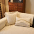 French Vintage Style Couch Cover with Skirt,  Non-Slip Sectional Furniture Covers