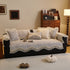 French Vintage Style Couch Cover with Skirt,  Non-Slip Sectional Furniture Covers