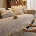 French Vintage Style Couch Cover with Skirt,  Non-Slip Sectional Furniture Covers