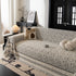 Textured Woven Furniture Protector for Couch, Rustic Farmhouse Sofa Throw Blanket