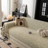 Textured Woven Furniture Protector for Couch, Rustic Farmhouse Sofa Throw Blanket