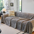 Thickened 3D Plush Premium Living Spaces Couch Covers Soft and Warm Couch Protector Blanket