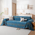 Bohemian Geometric Sofa Throw Cover, Cozy & Protective Ethnic-Inspired Couch Cover