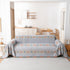 Bohemian Geometric Sofa Throw Cover, Cozy & Protective Ethnic-Inspired Couch Cover