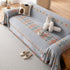 Bohemian Geometric Sofa Throw Cover, Cozy & Protective Ethnic-Inspired Couch Cover