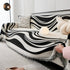 Soft Cozy Curved Throw Blankets for Couch, Sofa, Bed, Travel, Decorative Blankets for Women, Men, Kids Gift