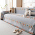 Bohemian Geometric Sofa Throw Cover, Cozy & Protective Ethnic-Inspired Couch Cover