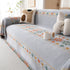 Bohemian Geometric Sofa Throw Cover, Cozy & Protective Ethnic-Inspired Couch Cover