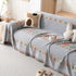 Bohemian Geometric Sofa Throw Cover, Cozy & Protective Ethnic-Inspired Couch Cover