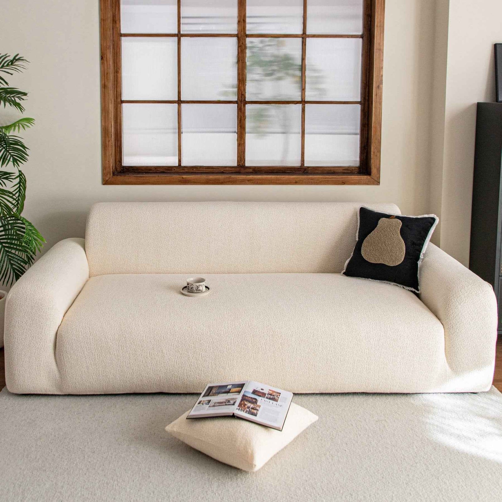 High Stretch Sofa Slipcover, Non Slip Couch Sofa Cover Washable Furniture Protector