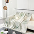 Dandelion Reversible Striped Couch Throw Cover for Living Room Pet Sofa Slipcovers Couch Protector