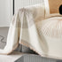 Dandelion Reversible Striped Couch Throw Cover for Living Room Pet Sofa Slipcovers Couch Protector