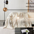 Dandelion Reversible Striped Couch Throw Cover for Living Room Pet Sofa Slipcovers Couch Protector