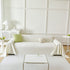 Embossed Leaf Pattern Sofa Cover Blanket for Couch, Soft Cooling Textured Couch Cover
