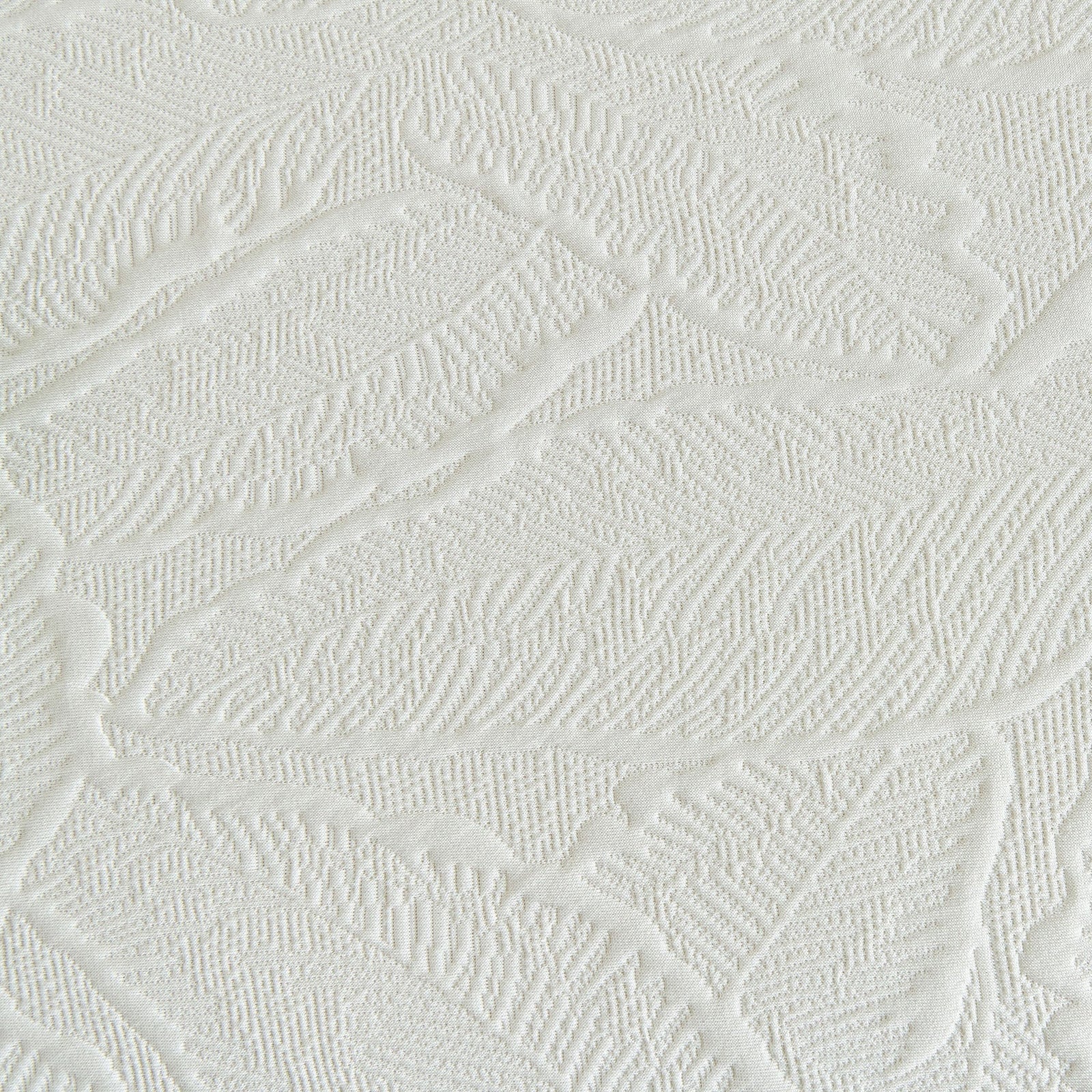 Embossed Leaf Pattern Sofa Cover Blanket for Couch, Soft Cooling Textured Couch Cover