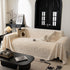 Soft Plush Fleece Throw Blanket for Couch Solid Cute Warm Couch Cover Blanket for Winter