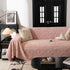 Soft Plush Fleece Throw Blanket for Couch Solid Cute Warm Couch Cover Blanket for Winter