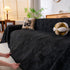 Cozy Textured Couch Protector with Fringe, Universal Soft Slipcover for Couch Sofa Bed