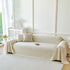 Fresh Geometric Sofa Throw Cover, Modern Textured Breathable Couch Protector Blanket