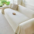 Fresh Geometric Sofa Throw Cover, Modern Textured Breathable Couch Protector Blanket