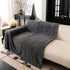 Plush Warm Decor Couch Cover Soft Jacquard Fleece Throw Blankets for Bed Couch Sofa Chair