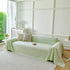Fresh Geometric Sofa Throw Cover, Modern Textured Breathable Couch Protector Blanket