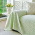 Fresh Geometric Sofa Throw Cover, Modern Textured Breathable Couch Protector Blanket